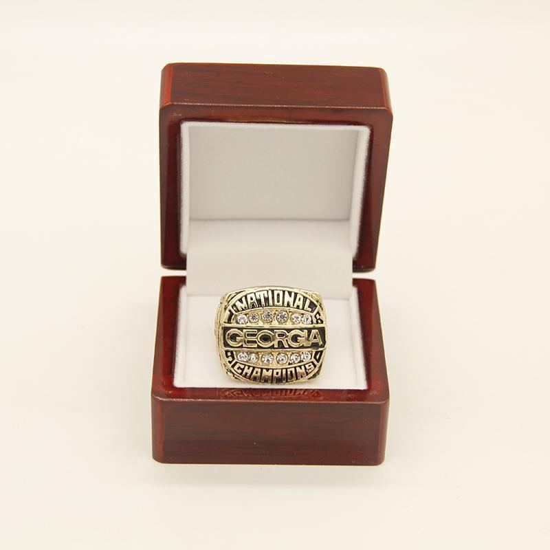 Georgia Bulldogs College Football National Championship Ring (1980) - Rings For Champs, NFL rings, MLB rings, NBA rings, NHL rings, NCAA rings, Super bowl ring, Superbowl ring, Super bowl rings, Superbowl rings, Dallas Cowboys