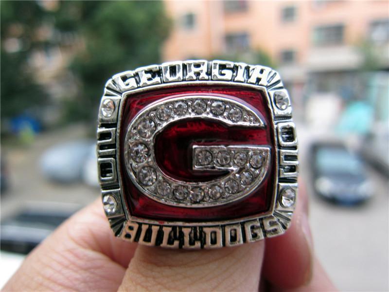 Georgia Bulldogs Outback Bowl College Football Championship Ring (2005) - Rings For Champs, NFL rings, MLB rings, NBA rings, NHL rings, NCAA rings, Super bowl ring, Superbowl ring, Super bowl rings, Superbowl rings, Dallas Cowboys