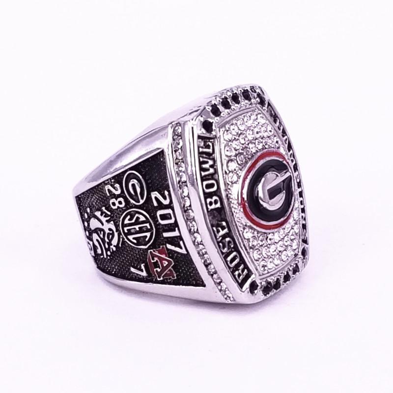 Georgia Bulldogs Rose Bowl College Championship Ring (2018) - Rings For Champs, NFL rings, MLB rings, NBA rings, NHL rings, NCAA rings, Super bowl ring, Superbowl ring, Super bowl rings, Superbowl rings, Dallas Cowboys