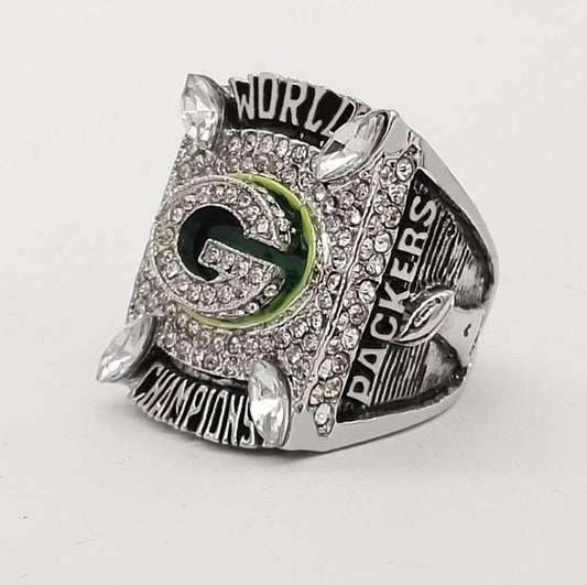 Green Bay Packers Super Bowl Ring (2010) - Rogers - Rings For Champs, NFL rings, MLB rings, NBA rings, NHL rings, NCAA rings, Super bowl ring, Superbowl ring, Super bowl rings, Superbowl rings, Dallas Cowboys