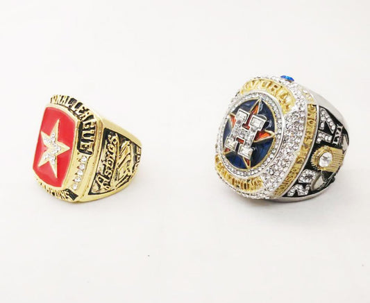 Houston Astros World Series 2 Ring Set (2005, 2017) - Rings For Champs, NFL rings, MLB rings, NBA rings, NHL rings, NCAA rings, Super bowl ring, Superbowl ring, Super bowl rings, Superbowl rings, Dallas Cowboys