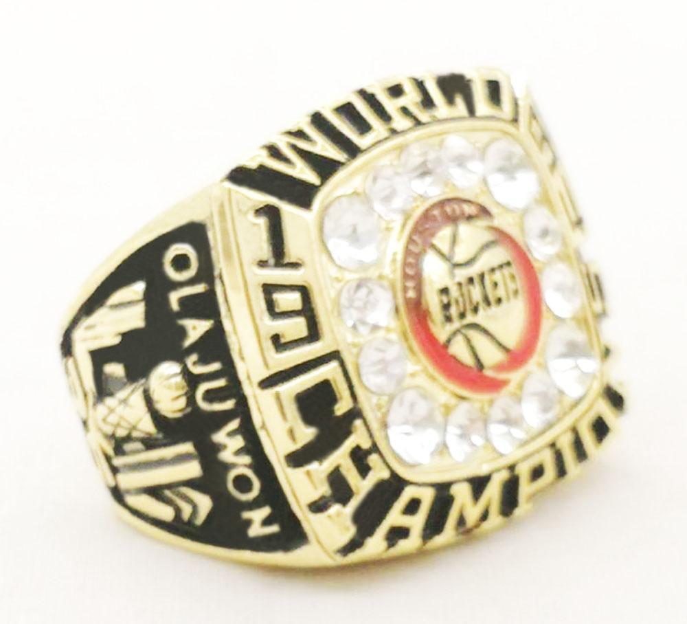 Houston Rockets NBA Championship Ring (1994) - Olajuwon - Rings For Champs, NFL rings, MLB rings, NBA rings, NHL rings, NCAA rings, Super bowl ring, Superbowl ring, Super bowl rings, Superbowl rings, Dallas Cowboys