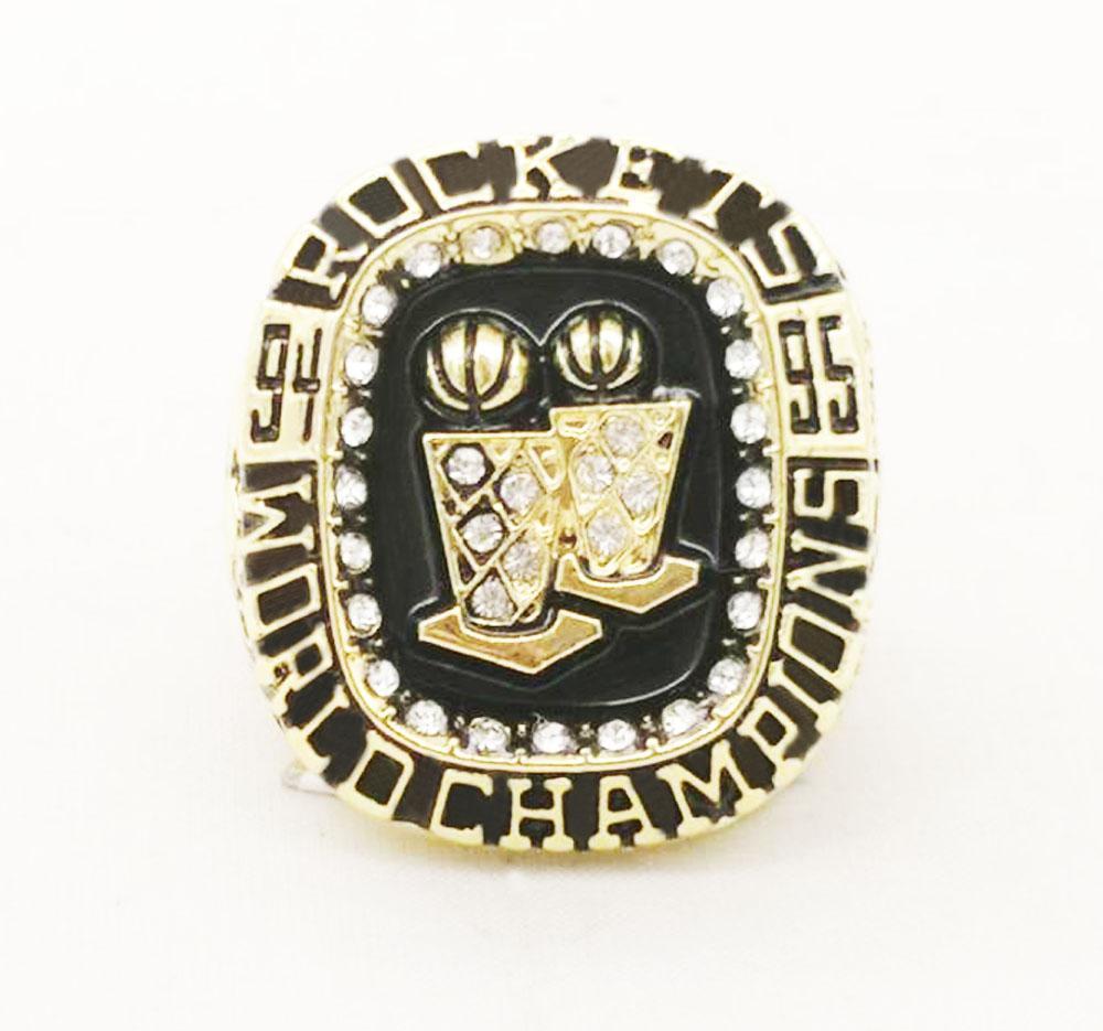 Houston Rockets NBA Championship Ring (1995) - Olajuwon - Rings For Champs, NFL rings, MLB rings, NBA rings, NHL rings, NCAA rings, Super bowl ring, Superbowl ring, Super bowl rings, Superbowl rings, Dallas Cowboys