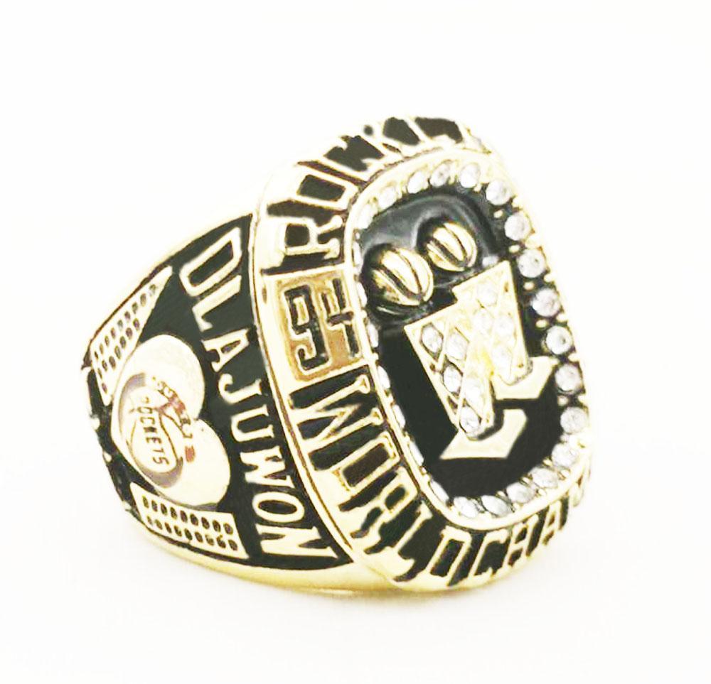 Houston Rockets NBA Championship Ring (1995) - Olajuwon - Rings For Champs, NFL rings, MLB rings, NBA rings, NHL rings, NCAA rings, Super bowl ring, Superbowl ring, Super bowl rings, Superbowl rings, Dallas Cowboys