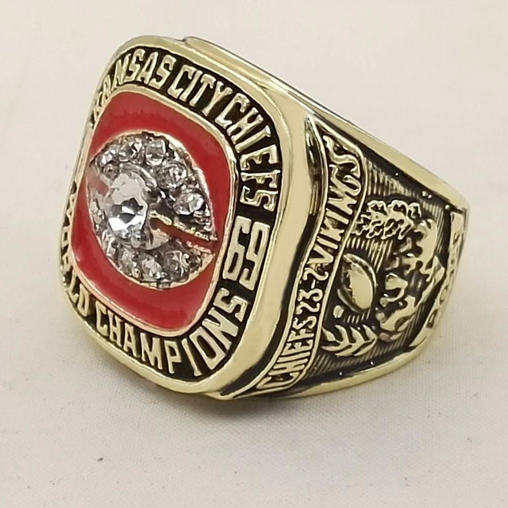 Kansas City Chiefs Super Bowl Ring (1969) - Rings For Champs, NFL rings, MLB rings, NBA rings, NHL rings, NCAA rings, Super bowl ring, Superbowl ring, Super bowl rings, Superbowl rings, Dallas Cowboys