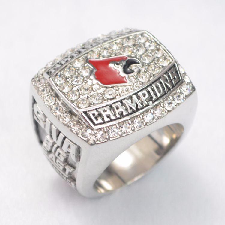 Louisville Cardinals College Basketball Championship Ring (2013) - Rings For Champs, NFL rings, MLB rings, NBA rings, NHL rings, NCAA rings, Super bowl ring, Superbowl ring, Super bowl rings, Superbowl rings, Dallas Cowboys