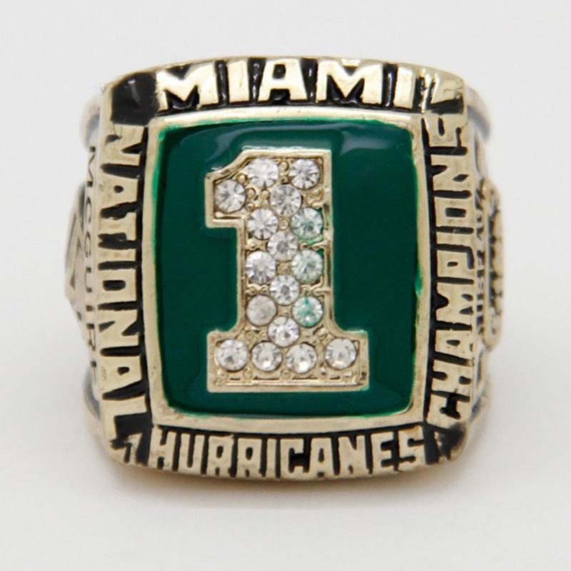 Miami (Fla.) Hurricanes College Football National Championship Ring (1989) - Rings For Champs, NFL rings, MLB rings, NBA rings, NHL rings, NCAA rings, Super bowl ring, Superbowl ring, Super bowl rings, Superbowl rings, Dallas Cowboys