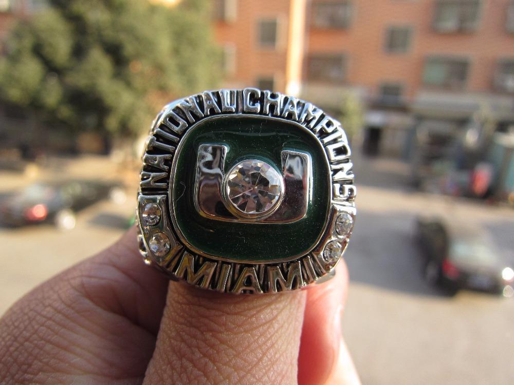 Miami (Fla.) Hurricanes College Football National Championship Ring (2001) - Rings For Champs, NFL rings, MLB rings, NBA rings, NHL rings, NCAA rings, Super bowl ring, Superbowl ring, Super bowl rings, Superbowl rings, Dallas Cowboys