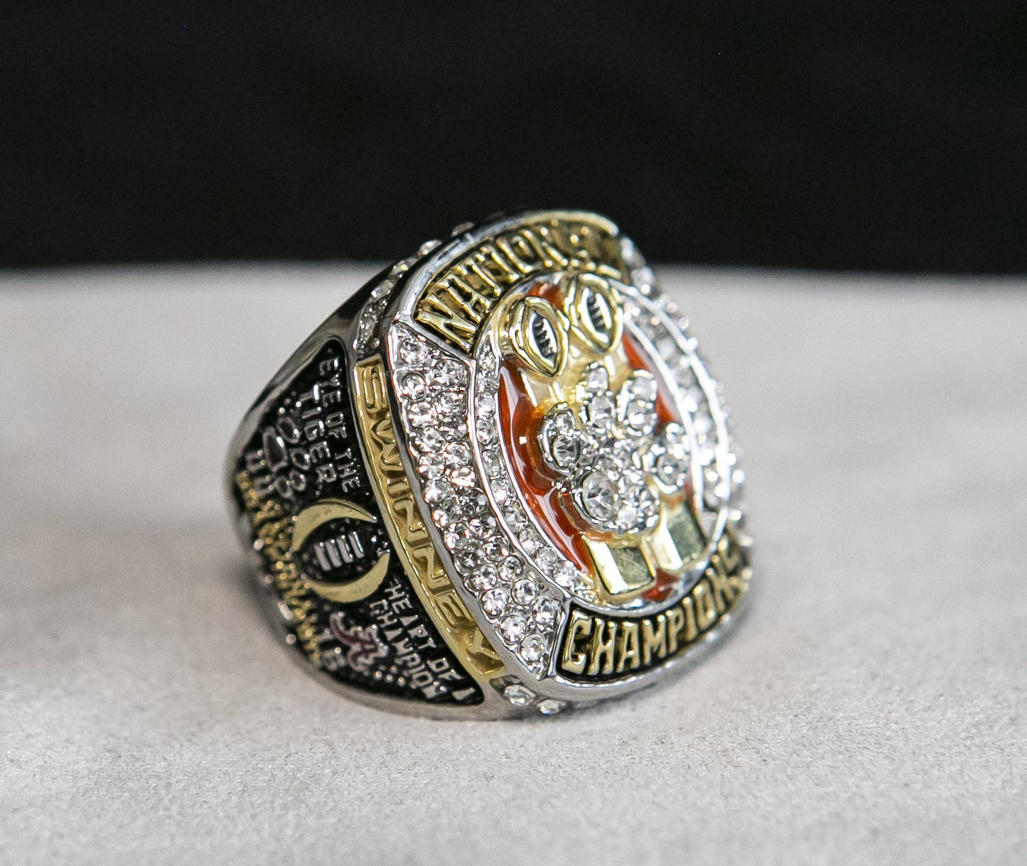 Clemson Tigers College National Championship Ring (2018) - Rings For Champs, NFL rings, MLB rings, NBA rings, NHL rings, NCAA rings, Super bowl ring, Superbowl ring, Super bowl rings, Superbowl rings, Dallas Cowboys