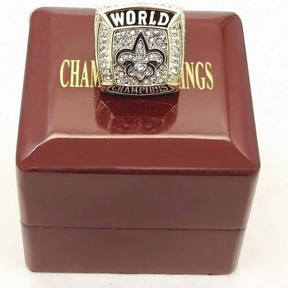 New Orleans Saints Super Bowl Ring (2009) - Rings For Champs, NFL rings, MLB rings, NBA rings, NHL rings, NCAA rings, Super bowl ring, Superbowl ring, Super bowl rings, Superbowl rings, Dallas Cowboys