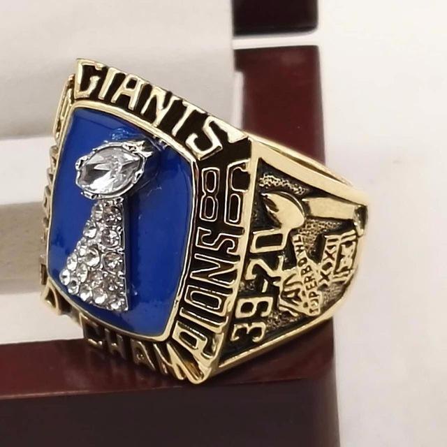 New York Giants Super Bowl Ring (1986) - Rings For Champs, NFL rings, MLB rings, NBA rings, NHL rings, NCAA rings, Super bowl ring, Superbowl ring, Super bowl rings, Superbowl rings, Dallas Cowboys