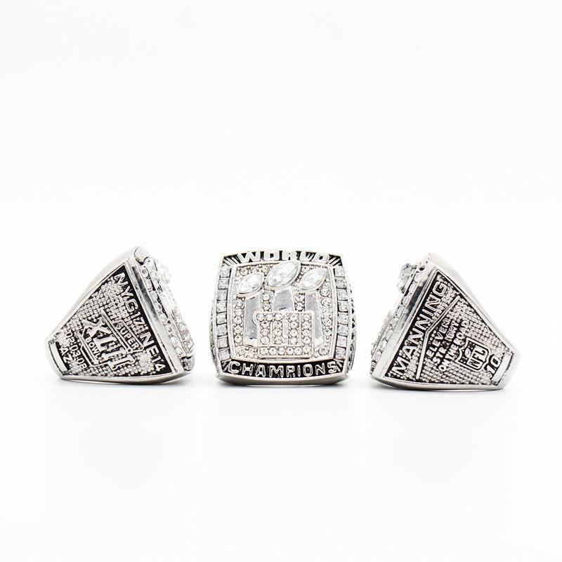 New York Giants Super Bowl 4 Ring Set (1986, 1990, 2007, 2011) - Rings For Champs, NFL rings, MLB rings, NBA rings, NHL rings, NCAA rings, Super bowl ring, Superbowl ring, Super bowl rings, Superbowl rings, Dallas Cowboys