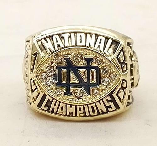 Notre Dame Fighting Irish College Football National Championship Ring (1988) - Rings For Champs, NFL rings, MLB rings, NBA rings, NHL rings, NCAA rings, Super bowl ring, Superbowl ring, Super bowl rings, Superbowl rings, Dallas Cowboys