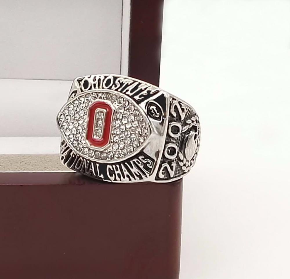 Ohio State Buckeyes College Football National Championship Ring (2002) - Rings For Champs, NFL rings, MLB rings, NBA rings, NHL rings, NCAA rings, Super bowl ring, Superbowl ring, Super bowl rings, Superbowl rings, Dallas Cowboys