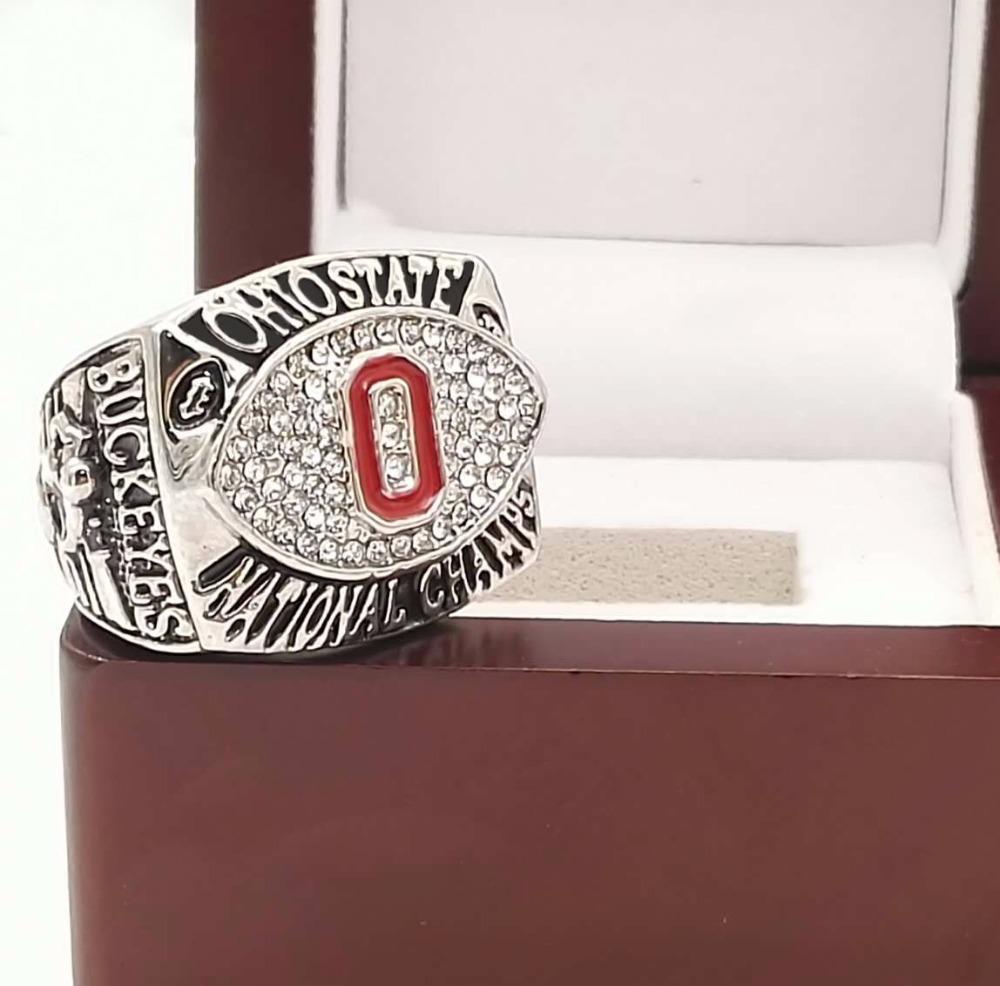 Ohio State Buckeyes College Football National Championship Ring (2002) - Rings For Champs, NFL rings, MLB rings, NBA rings, NHL rings, NCAA rings, Super bowl ring, Superbowl ring, Super bowl rings, Superbowl rings, Dallas Cowboys