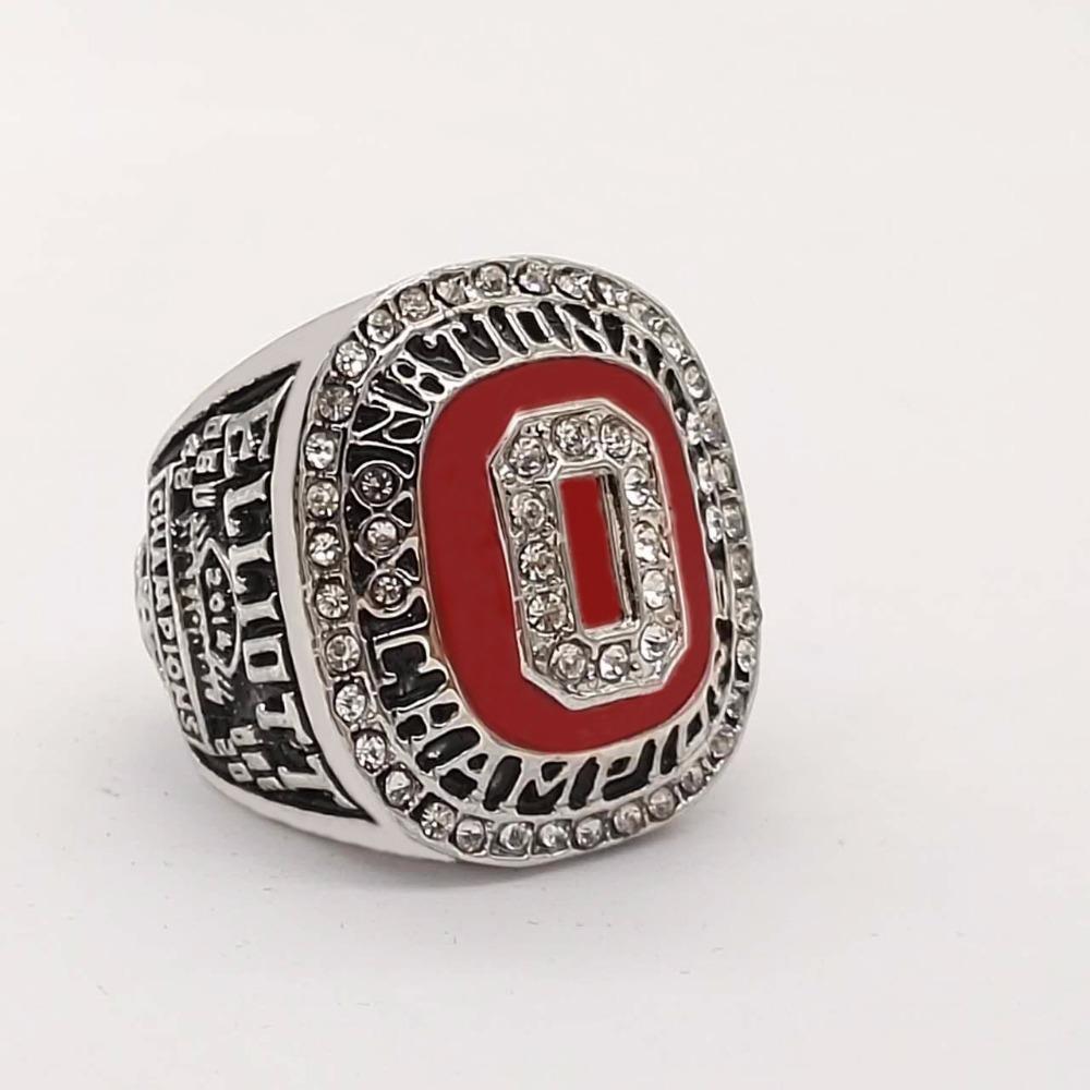 Ohio State Buckeyes College Football National Championship Ring (2014) - Ezekiel Elliott - Rings For Champs, NFL rings, MLB rings, NBA rings, NHL rings, NCAA rings, Super bowl ring, Superbowl ring, Super bowl rings, Superbowl rings, Dallas Cowboys