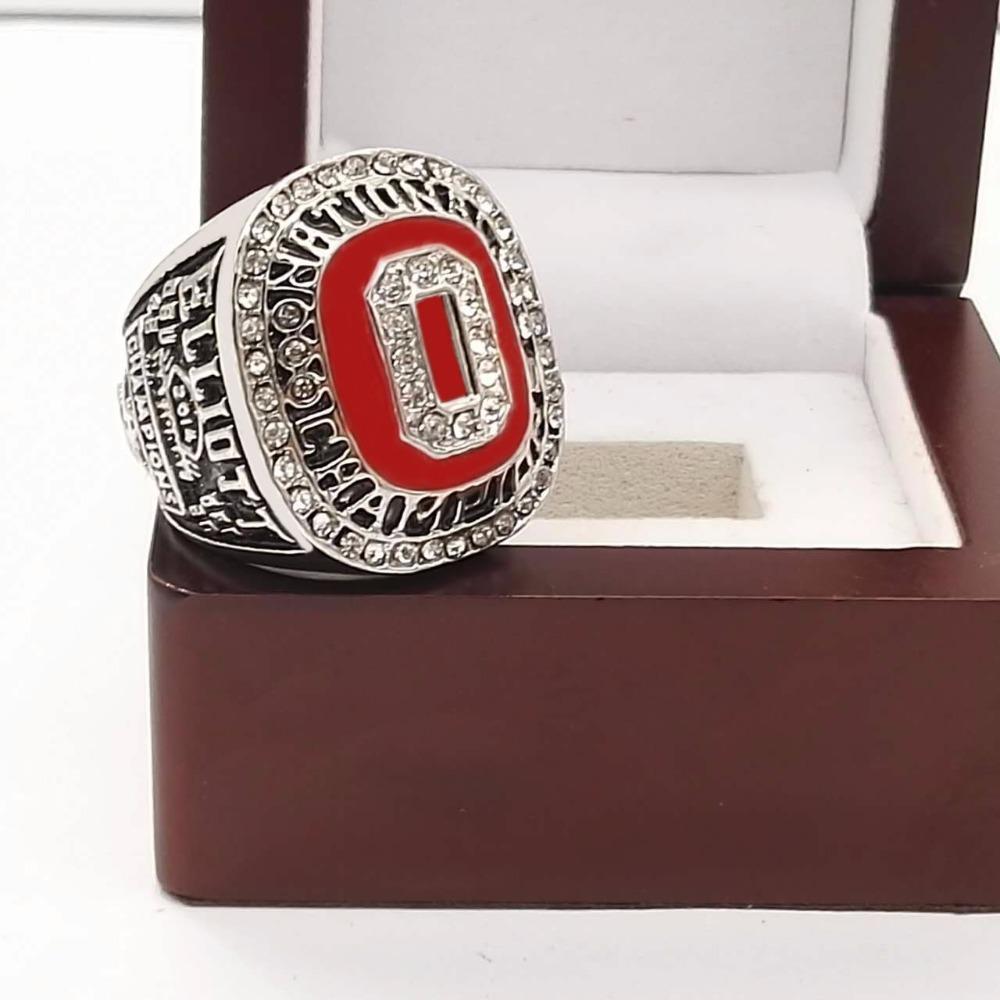 Ohio State Buckeyes College Football National Championship Ring (2014) - Ezekiel Elliott - Rings For Champs, NFL rings, MLB rings, NBA rings, NHL rings, NCAA rings, Super bowl ring, Superbowl ring, Super bowl rings, Superbowl rings, Dallas Cowboys