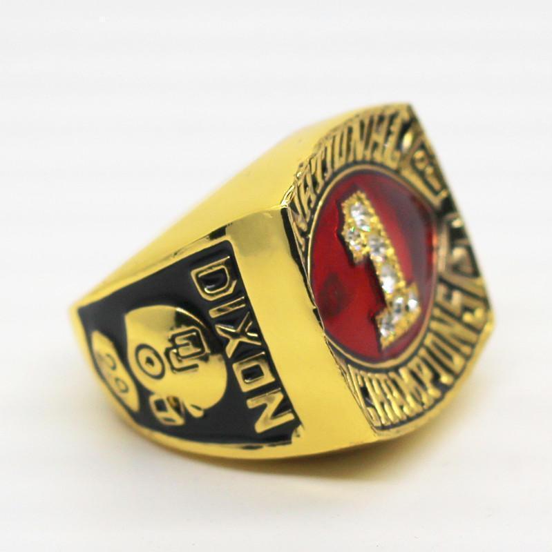 Oklahoma Sooners College Football National Championship Ring (1985) - Rings For Champs, NFL rings, MLB rings, NBA rings, NHL rings, NCAA rings, Super bowl ring, Superbowl ring, Super bowl rings, Superbowl rings, Dallas Cowboys