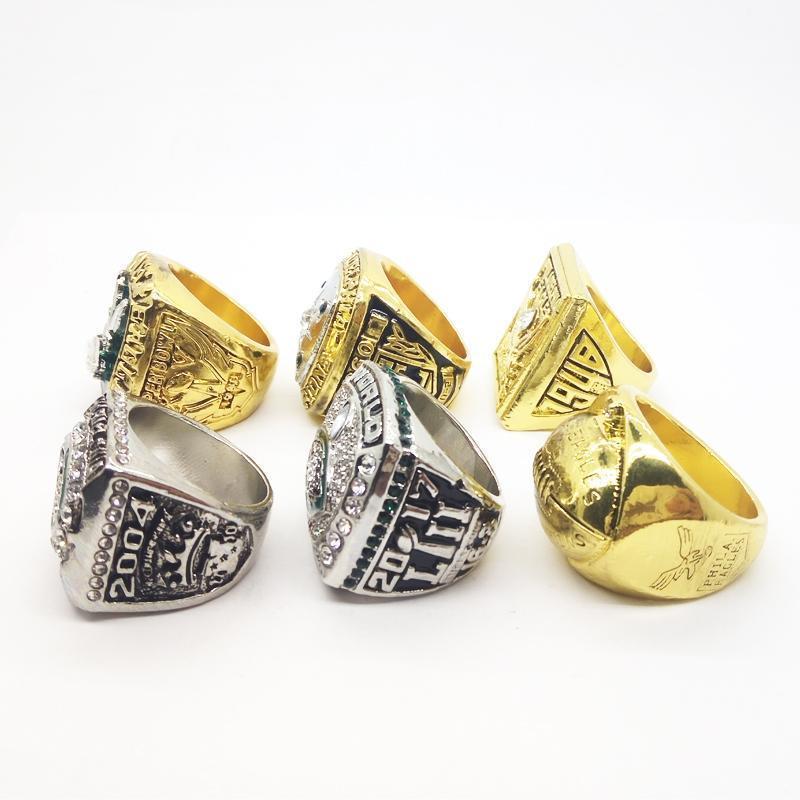 Philadelphia Eagles Super Bowl 6 Ring Set (1948, 1949, 1960, 1980, 2004, 2018) - Rings For Champs, NFL rings, MLB rings, NBA rings, NHL rings, NCAA rings, Super bowl ring, Superbowl ring, Super bowl rings, Superbowl rings, Dallas Cowboys