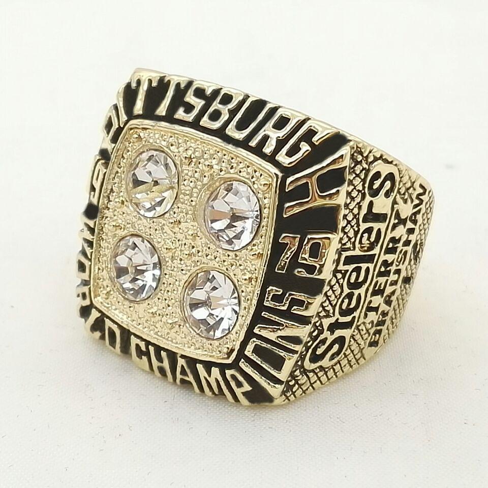 Pittsburgh Steelers Super Bowl Ring (1979) - Rings For Champs, NFL rings, MLB rings, NBA rings, NHL rings, NCAA rings, Super bowl ring, Superbowl ring, Super bowl rings, Superbowl rings, Dallas Cowboys