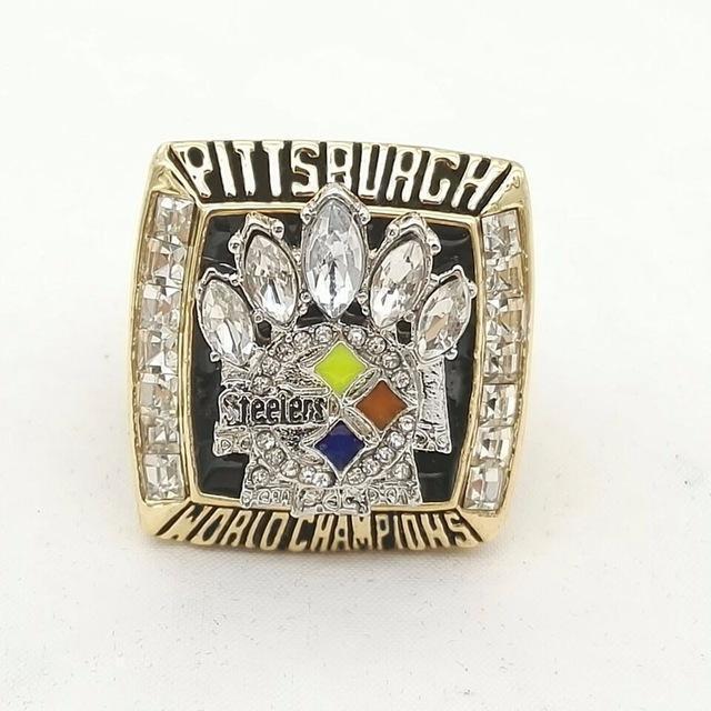 Pittsburgh Steelers Super Bowl Ring (2005) - Rings For Champs, NFL rings, MLB rings, NBA rings, NHL rings, NCAA rings, Super bowl ring, Superbowl ring, Super bowl rings, Superbowl rings, Dallas Cowboys