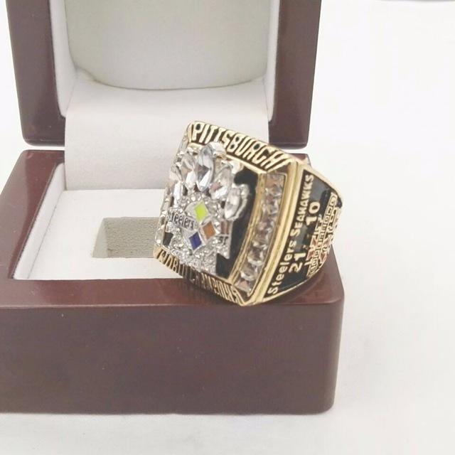 Pittsburgh Steelers Super Bowl Ring (2005) - Rings For Champs, NFL rings, MLB rings, NBA rings, NHL rings, NCAA rings, Super bowl ring, Superbowl ring, Super bowl rings, Superbowl rings, Dallas Cowboys