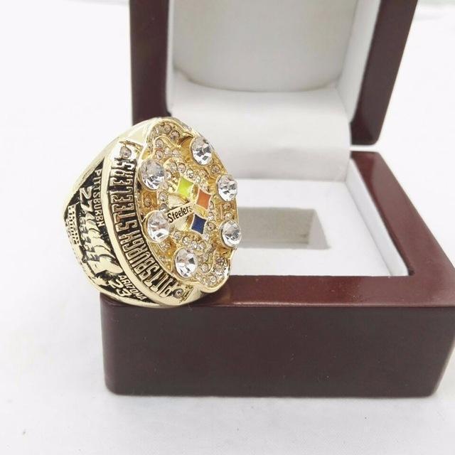 Pittsburgh Steelers Super Bowl Ring (2008) - Rings For Champs, NFL rings, MLB rings, NBA rings, NHL rings, NCAA rings, Super bowl ring, Superbowl ring, Super bowl rings, Superbowl rings, Dallas Cowboys