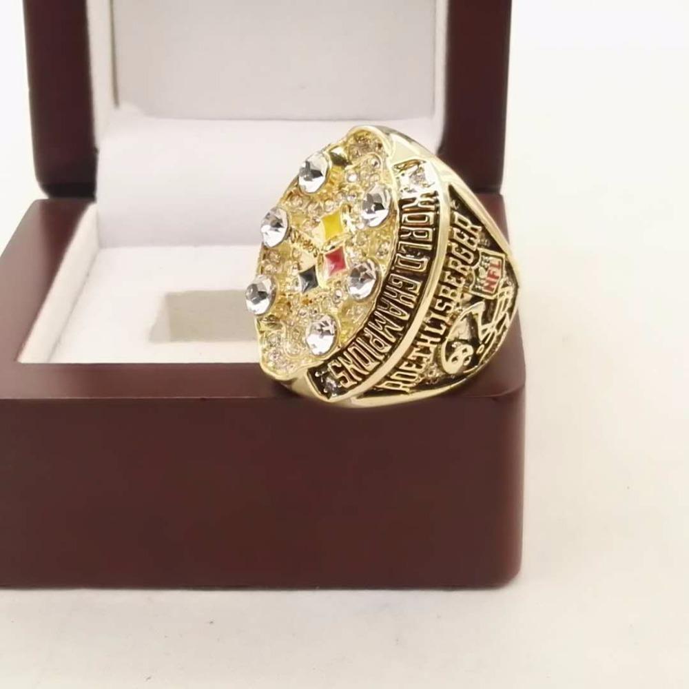 Pittsburgh Steelers Super Bowl Ring (2008) - Rings For Champs, NFL rings, MLB rings, NBA rings, NHL rings, NCAA rings, Super bowl ring, Superbowl ring, Super bowl rings, Superbowl rings, Dallas Cowboys