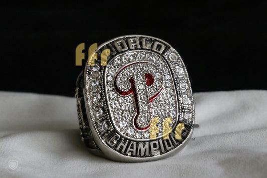 Philadelphia Phillies World Series Ring (2008) - Manuel - Rings For Champs, NFL rings, MLB rings, NBA rings, NHL rings, NCAA rings, Super bowl ring, Superbowl ring, Super bowl rings, Superbowl rings, Dallas Cowboys