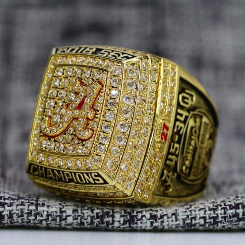 Alabama Crimson Tide SEC Championship Ring (2018) - Premium Series - Rings For Champs, NFL rings, MLB rings, NBA rings, NHL rings, NCAA rings, Super bowl ring, Superbowl ring, Super bowl rings, Superbowl rings, Dallas Cowboys