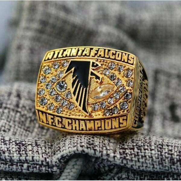 Atlanta Falcons NFC Championship Ring (1998) - Premium Series - Rings For Champs, NFL rings, MLB rings, NBA rings, NHL rings, NCAA rings, Super bowl ring, Superbowl ring, Super bowl rings, Superbowl rings, Dallas Cowboys