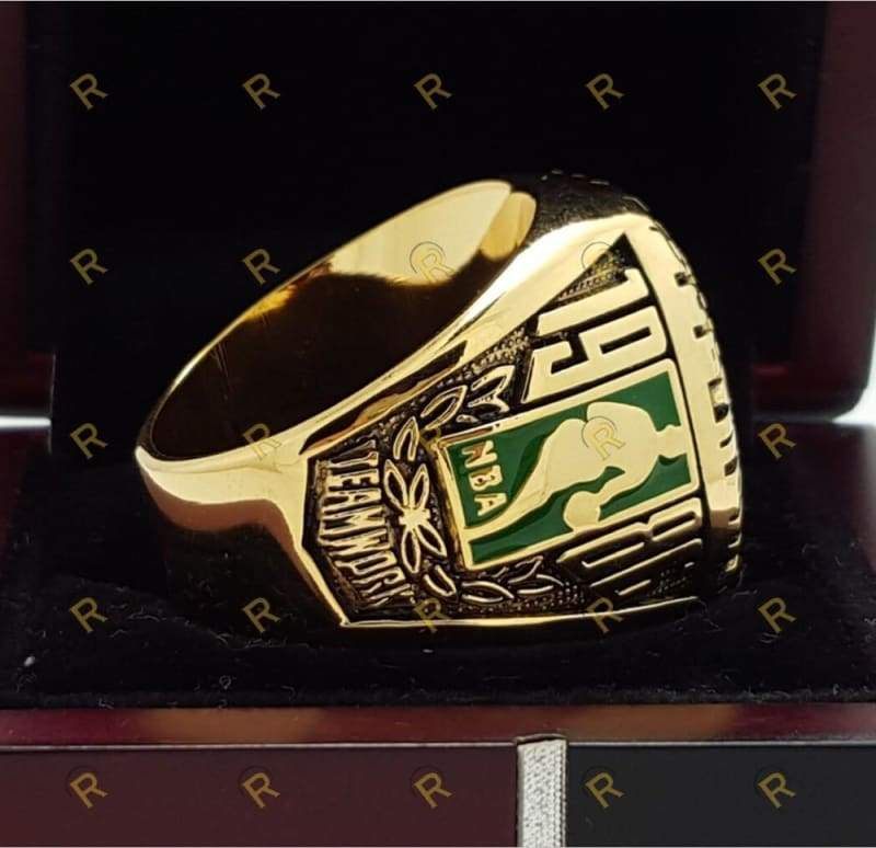 Boston Celtics NBA Championship Ring (1986) - Premium Series - Rings For Champs, NFL rings, MLB rings, NBA rings, NHL rings, NCAA rings, Super bowl ring, Superbowl ring, Super bowl rings, Superbowl rings, Dallas Cowboys