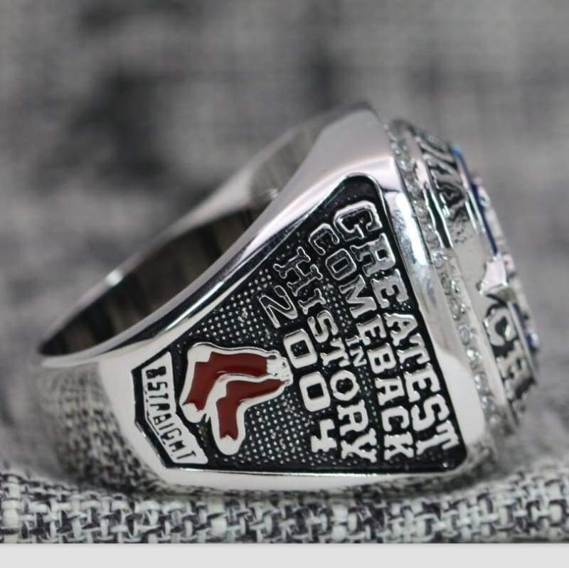 Boston Red Sox World Series Ring (2004) - Premium Series - Rings For Champs, NFL rings, MLB rings, NBA rings, NHL rings, NCAA rings, Super bowl ring, Superbowl ring, Super bowl rings, Superbowl rings, Dallas Cowboys