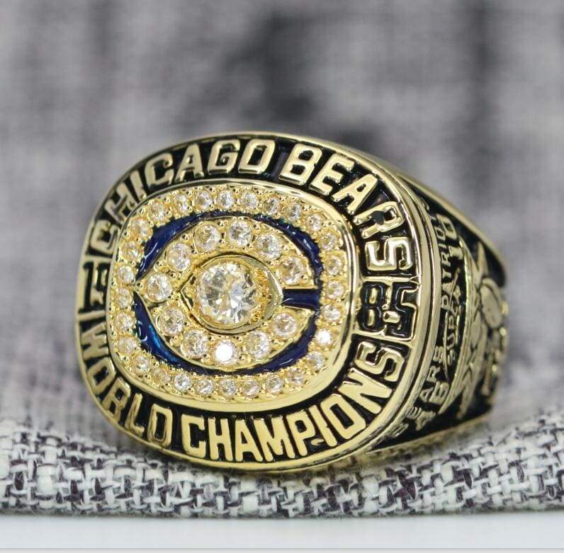 Chicago Bears Super Bowl Ring (1985) - Premium Series - Rings For Champs, NFL rings, MLB rings, NBA rings, NHL rings, NCAA rings, Super bowl ring, Superbowl ring, Super bowl rings, Superbowl rings, Dallas Cowboys