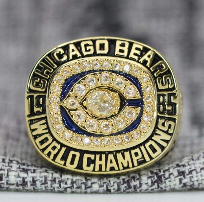 Chicago Bears Super Bowl Ring (1985) - Premium Series - Rings For Champs, NFL rings, MLB rings, NBA rings, NHL rings, NCAA rings, Super bowl ring, Superbowl ring, Super bowl rings, Superbowl rings, Dallas Cowboys