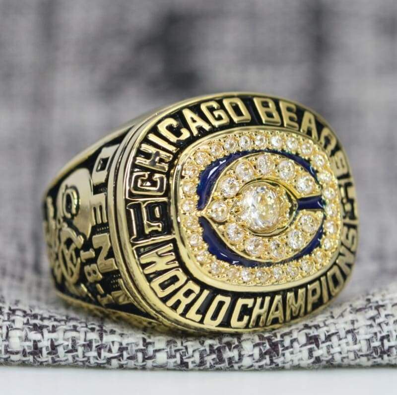 Chicago Bears Super Bowl Ring (1985) - Premium Series - Rings For Champs, NFL rings, MLB rings, NBA rings, NHL rings, NCAA rings, Super bowl ring, Superbowl ring, Super bowl rings, Superbowl rings, Dallas Cowboys