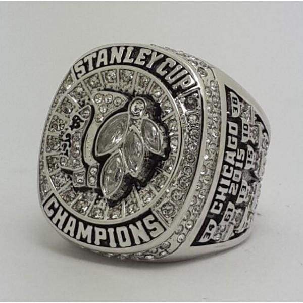 Chicago Blackhawks Stanley Cup Ring (2015) - Premium Series - Rings For Champs, NFL rings, MLB rings, NBA rings, NHL rings, NCAA rings, Super bowl ring, Superbowl ring, Super bowl rings, Superbowl rings, Dallas Cowboys