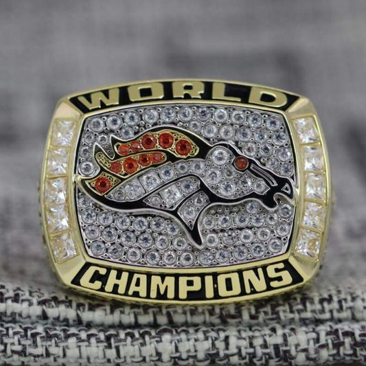 Denver Broncos Super Bowl Ring (1997) - Premium Series - Rings For Champs, NFL rings, MLB rings, NBA rings, NHL rings, NCAA rings, Super bowl ring, Superbowl ring, Super bowl rings, Superbowl rings, Dallas Cowboys