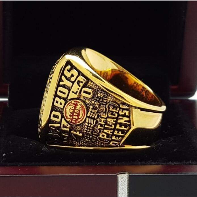 Detroit Pistons NBA Championship Ring (1989) - Premium Series - Rings For Champs, NFL rings, MLB rings, NBA rings, NHL rings, NCAA rings, Super bowl ring, Superbowl ring, Super bowl rings, Superbowl rings, Dallas Cowboys