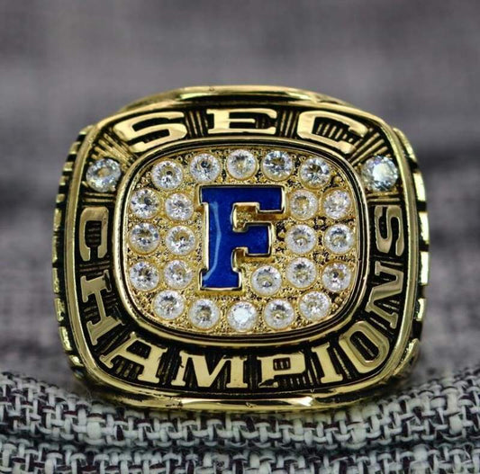 Florida Gators College Football SEC Championship Ring (1995) - Premium Series - Rings For Champs, NFL rings, MLB rings, NBA rings, NHL rings, NCAA rings, Super bowl ring, Superbowl ring, Super bowl rings, Superbowl rings, Dallas Cowboys