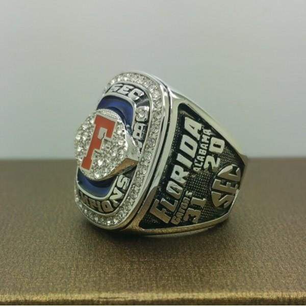 Florida Gators College Football SEC Championship Ring (2008) - Premium Series - Rings For Champs, NFL rings, MLB rings, NBA rings, NHL rings, NCAA rings, Super bowl ring, Superbowl ring, Super bowl rings, Superbowl rings, Dallas Cowboys