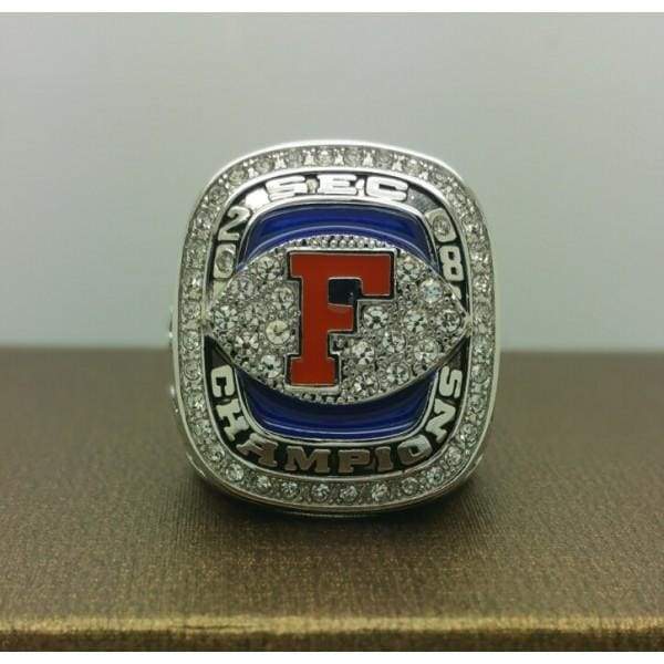 Florida Gators College Football SEC Championship Ring (2008) - Premium Series - Rings For Champs, NFL rings, MLB rings, NBA rings, NHL rings, NCAA rings, Super bowl ring, Superbowl ring, Super bowl rings, Superbowl rings, Dallas Cowboys