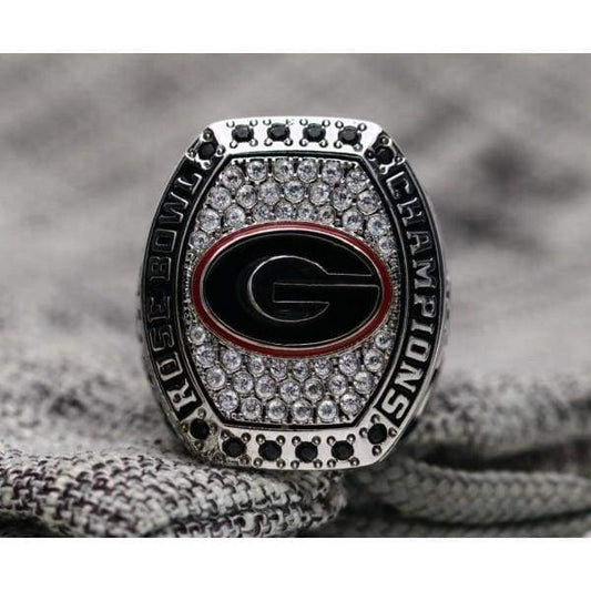 Georgia Bulldogs College Football Rose Bowl Championship Ring (2017) - Premium Series - Rings For Champs, NFL rings, MLB rings, NBA rings, NHL rings, NCAA rings, Super bowl ring, Superbowl ring, Super bowl rings, Superbowl rings, Dallas Cowboys