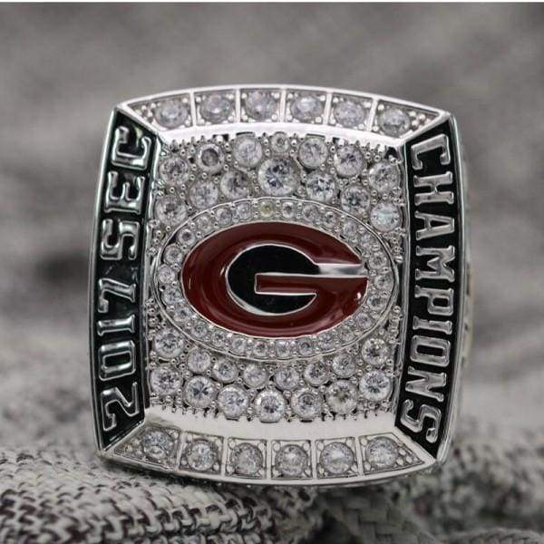 Georgia Bulldogs College Football SEC Championship Ring (2017) - Premium Series - Rings For Champs, NFL rings, MLB rings, NBA rings, NHL rings, NCAA rings, Super bowl ring, Superbowl ring, Super bowl rings, Superbowl rings, Dallas Cowboys