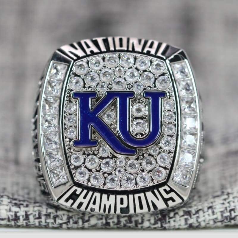 Kansas Jayhawks College Basketball Championship Ring (2008) - Premium Series - Rings For Champs, NFL rings, MLB rings, NBA rings, NHL rings, NCAA rings, Super bowl ring, Superbowl ring, Super bowl rings, Superbowl rings, Dallas Cowboys