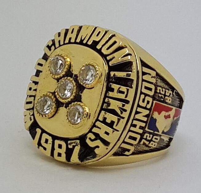 Los Angeles Lakers NBA Championship Ring (1987) - Premium Series - Rings For Champs, NFL rings, MLB rings, NBA rings, NHL rings, NCAA rings, Super bowl ring, Superbowl ring, Super bowl rings, Superbowl rings, Dallas Cowboys