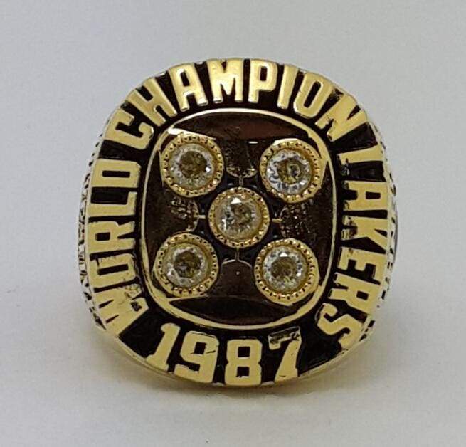 Los Angeles Lakers NBA Championship Ring (1987) - Premium Series - Rings For Champs, NFL rings, MLB rings, NBA rings, NHL rings, NCAA rings, Super bowl ring, Superbowl ring, Super bowl rings, Superbowl rings, Dallas Cowboys