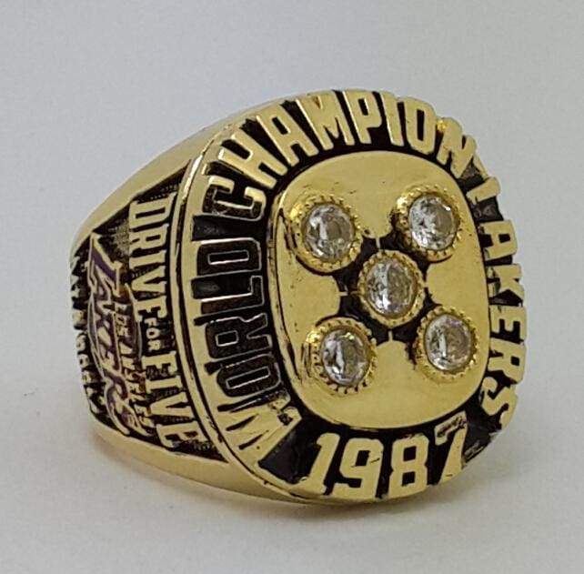 Los Angeles Lakers NBA Championship Ring (1987) - Premium Series - Rings For Champs, NFL rings, MLB rings, NBA rings, NHL rings, NCAA rings, Super bowl ring, Superbowl ring, Super bowl rings, Superbowl rings, Dallas Cowboys