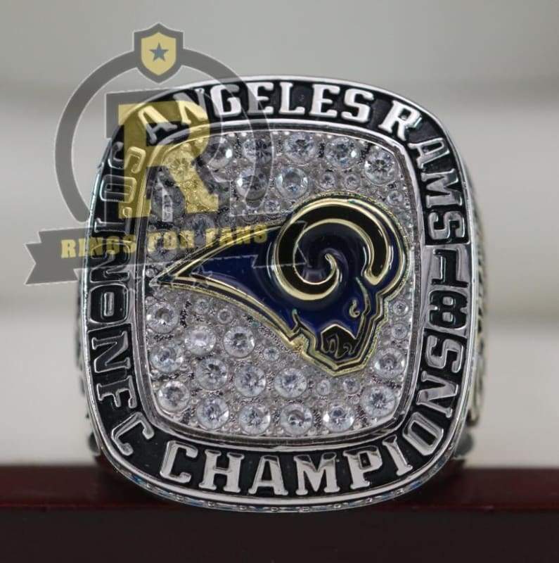 Los Angeles Rams NFC Championship Ring (2018) - Premium Series - Rings For Champs, NFL rings, MLB rings, NBA rings, NHL rings, NCAA rings, Super bowl ring, Superbowl ring, Super bowl rings, Superbowl rings, Dallas Cowboys