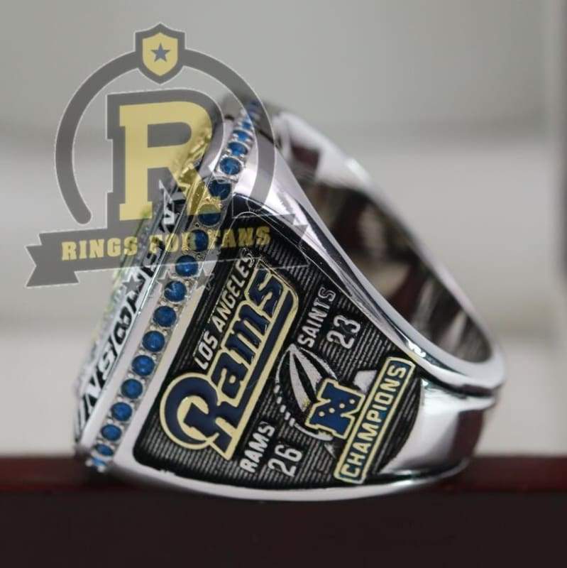 Los Angeles Rams NFC Championship Ring (2018) - Premium Series - Rings For Champs, NFL rings, MLB rings, NBA rings, NHL rings, NCAA rings, Super bowl ring, Superbowl ring, Super bowl rings, Superbowl rings, Dallas Cowboys